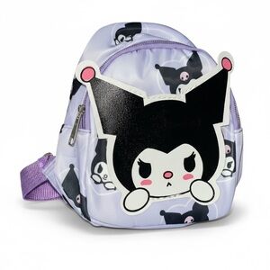 Kids Mini Backpack - Purple and Black